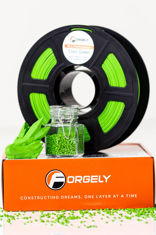 Toxic Green Forgely Performance PLA Filament