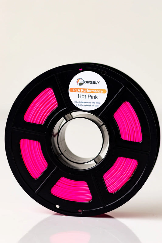 Forgely Performance PLA Filament 1.75mm 1kg - Hot Pink | Made in USA
