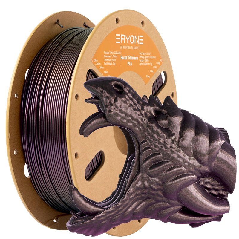 Eryone PLA (A-M) - Dual Black/Rose Red
